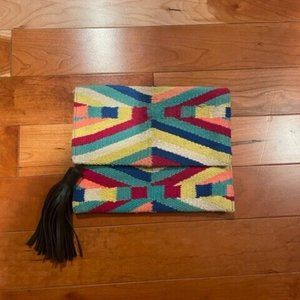 Rebecca Minkoff Wonderland Fold-Over Clutch Bag